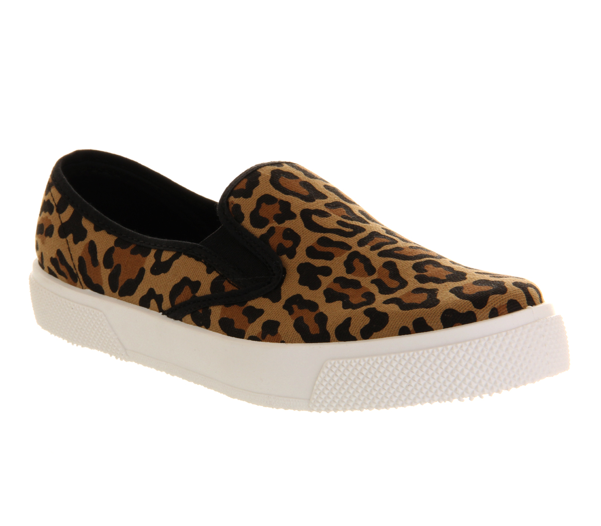 leopard print slip on shoes womens