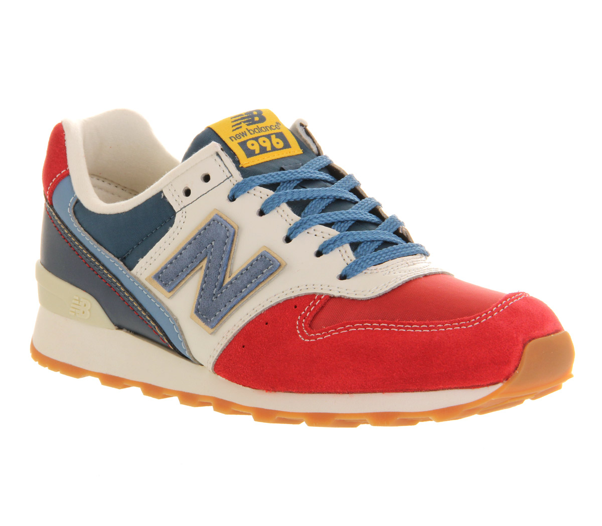 new balance red trainers