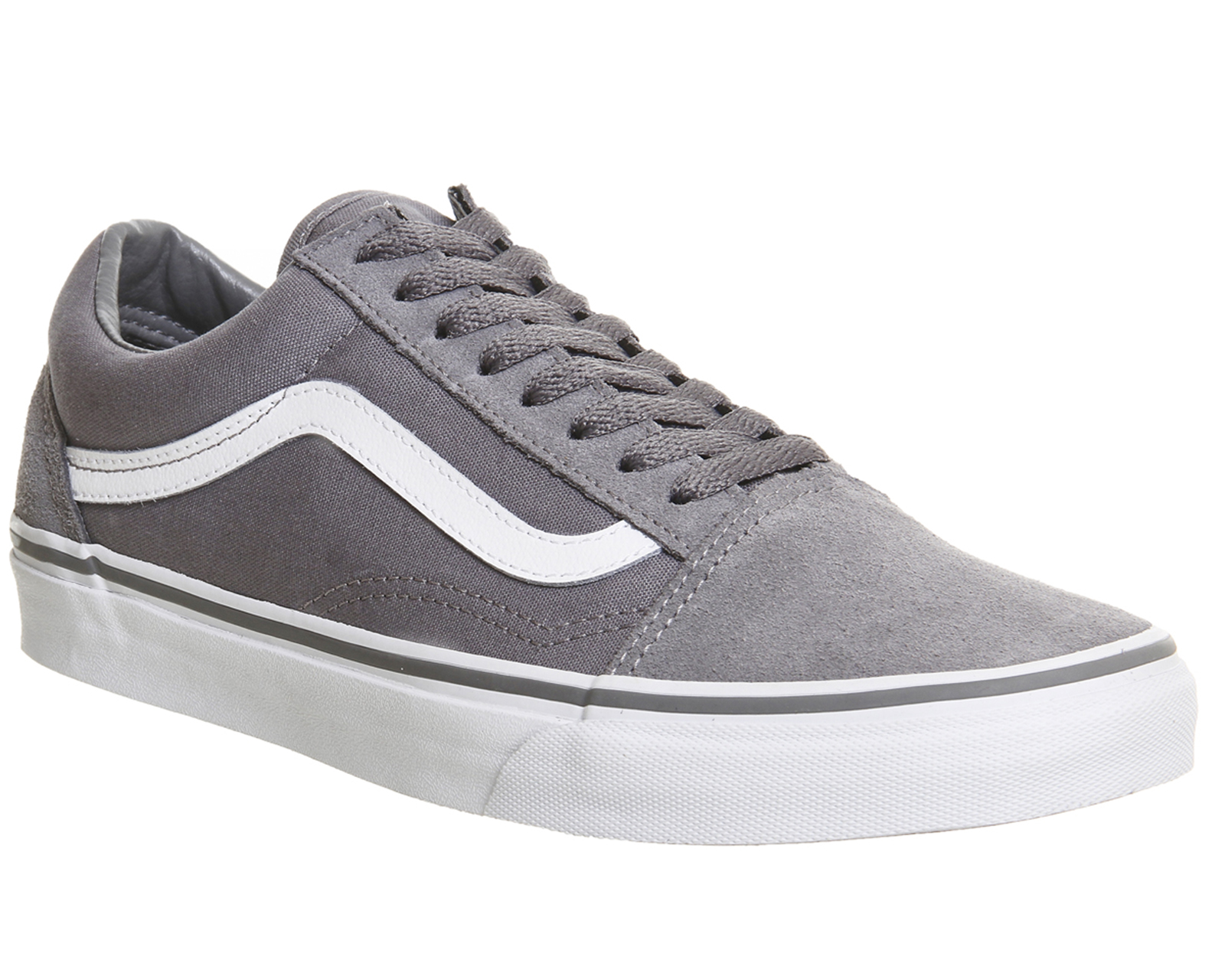 vans old skool grey white & gum bumper skate shoes off 71% -  www.mutantsgym.com