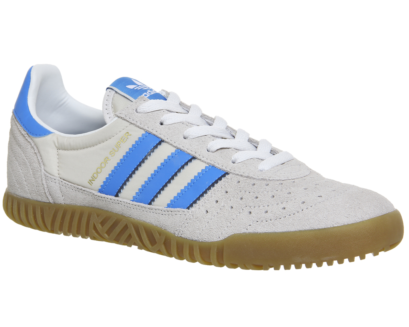adidas Indoor Super Vintage White Bright Blue - His trainers