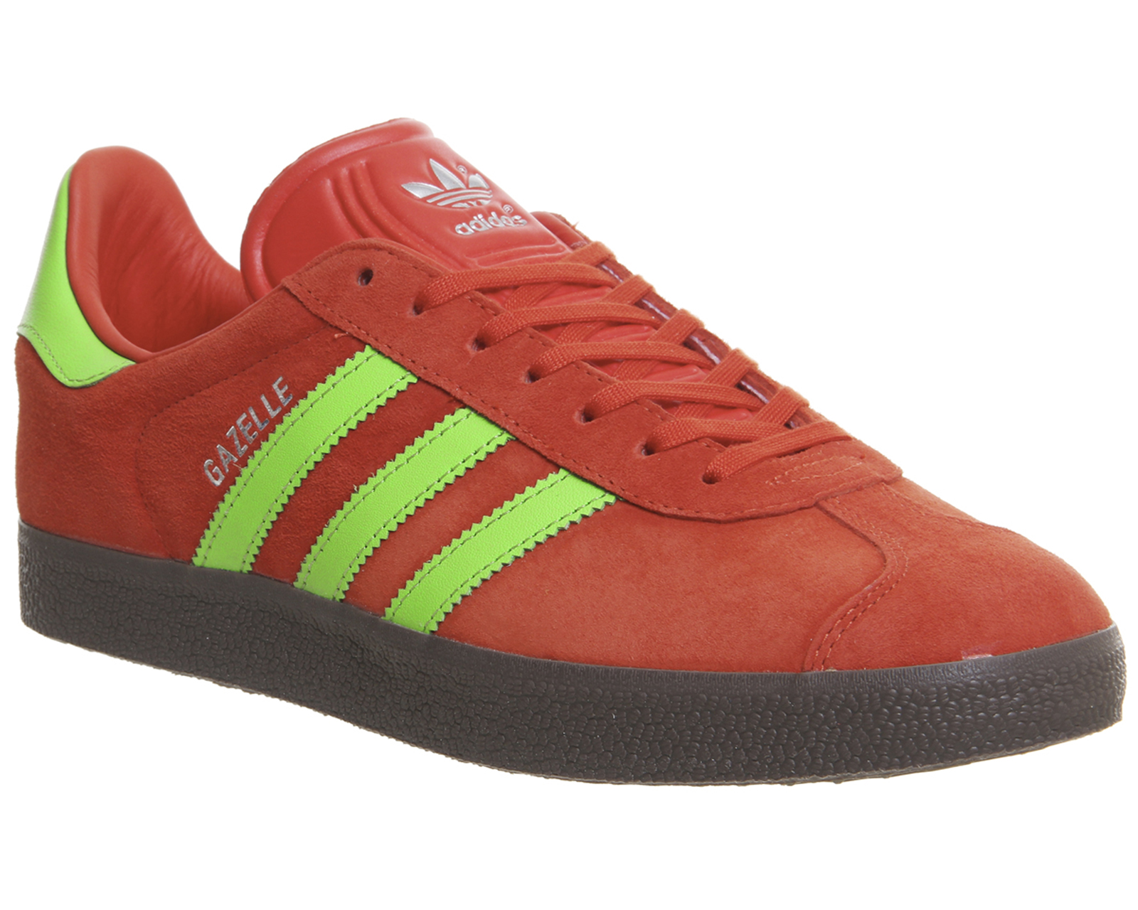adidas green and orange trainers
