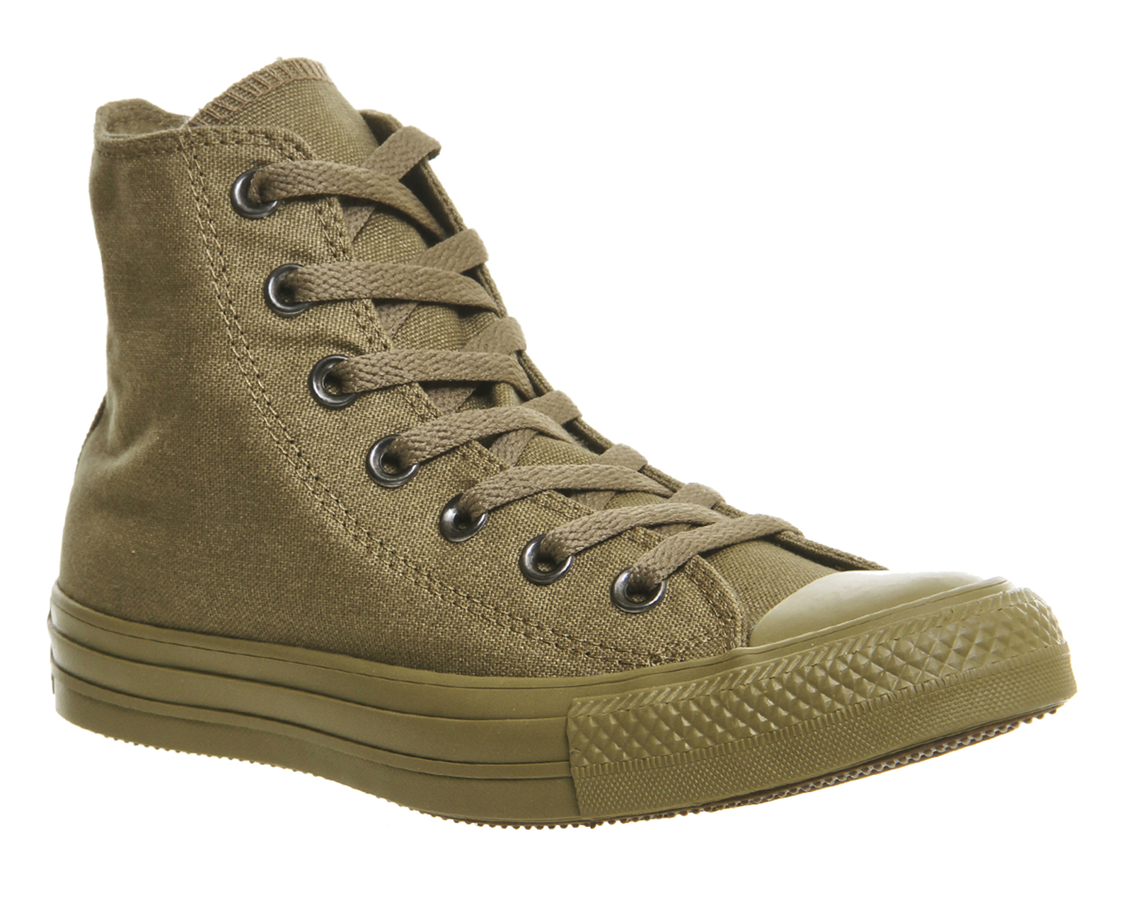converse olive solid canvas 