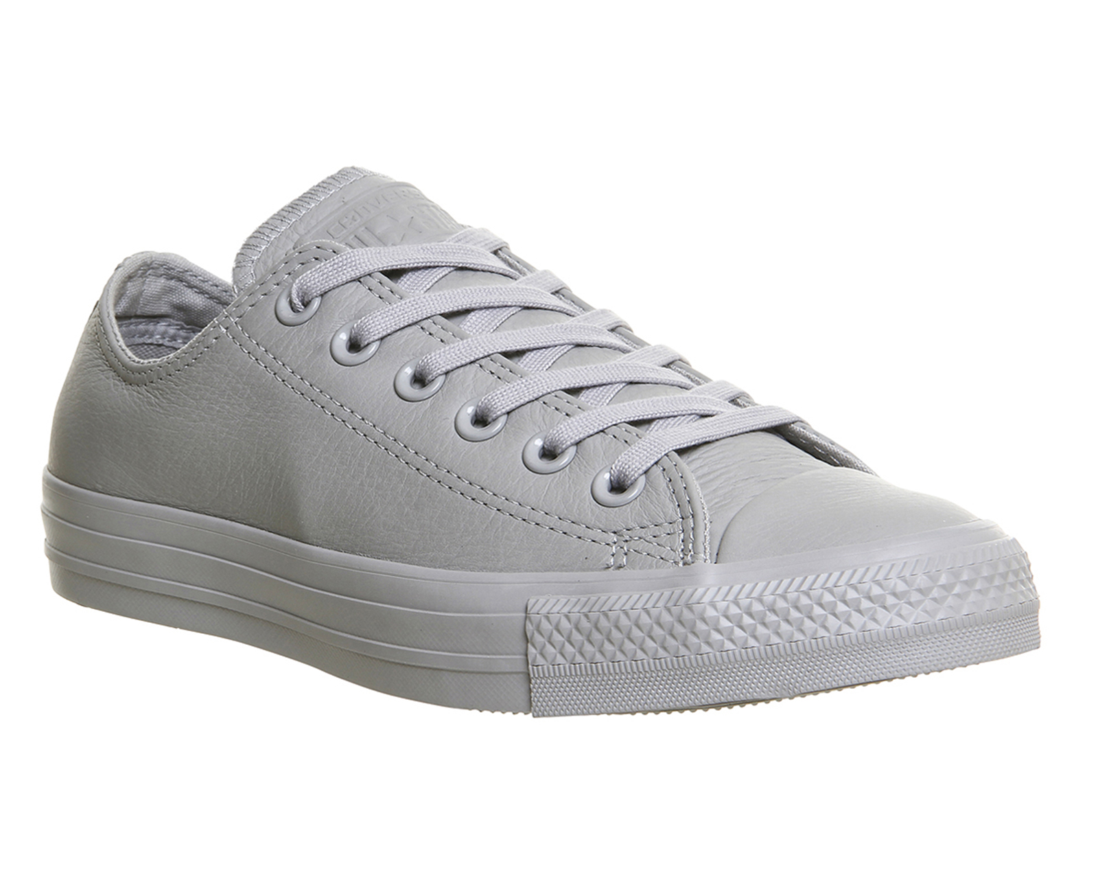 Converse All Star Low Leather Grey Mono 