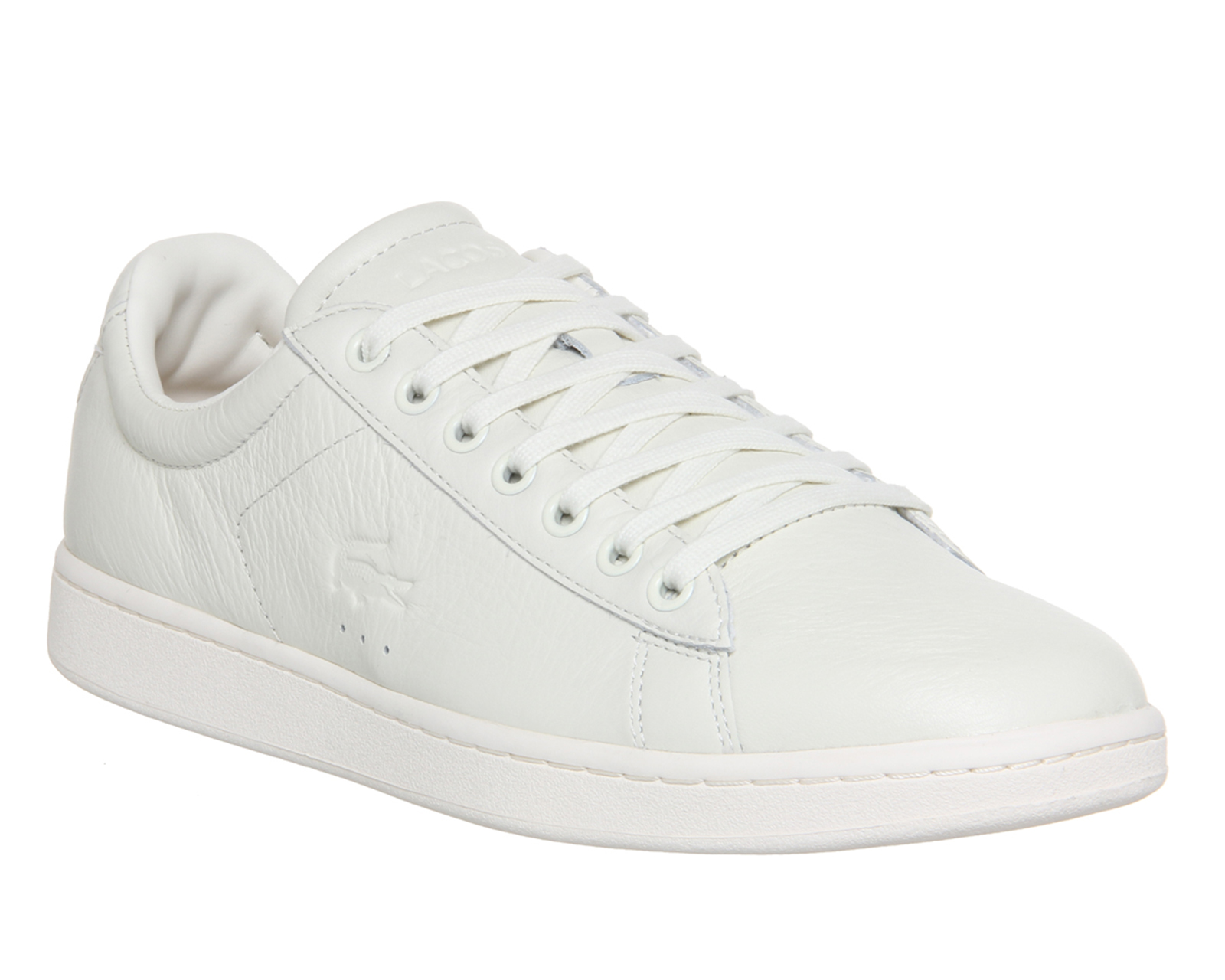 Lacoste Carnaby Evo Trainers Off White 