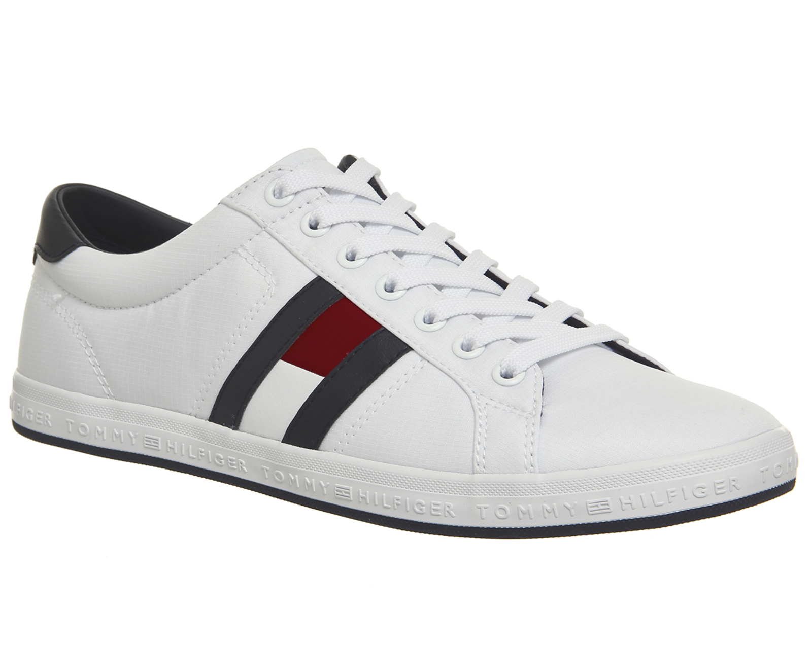 tommy hilfiger red white and blue shoes