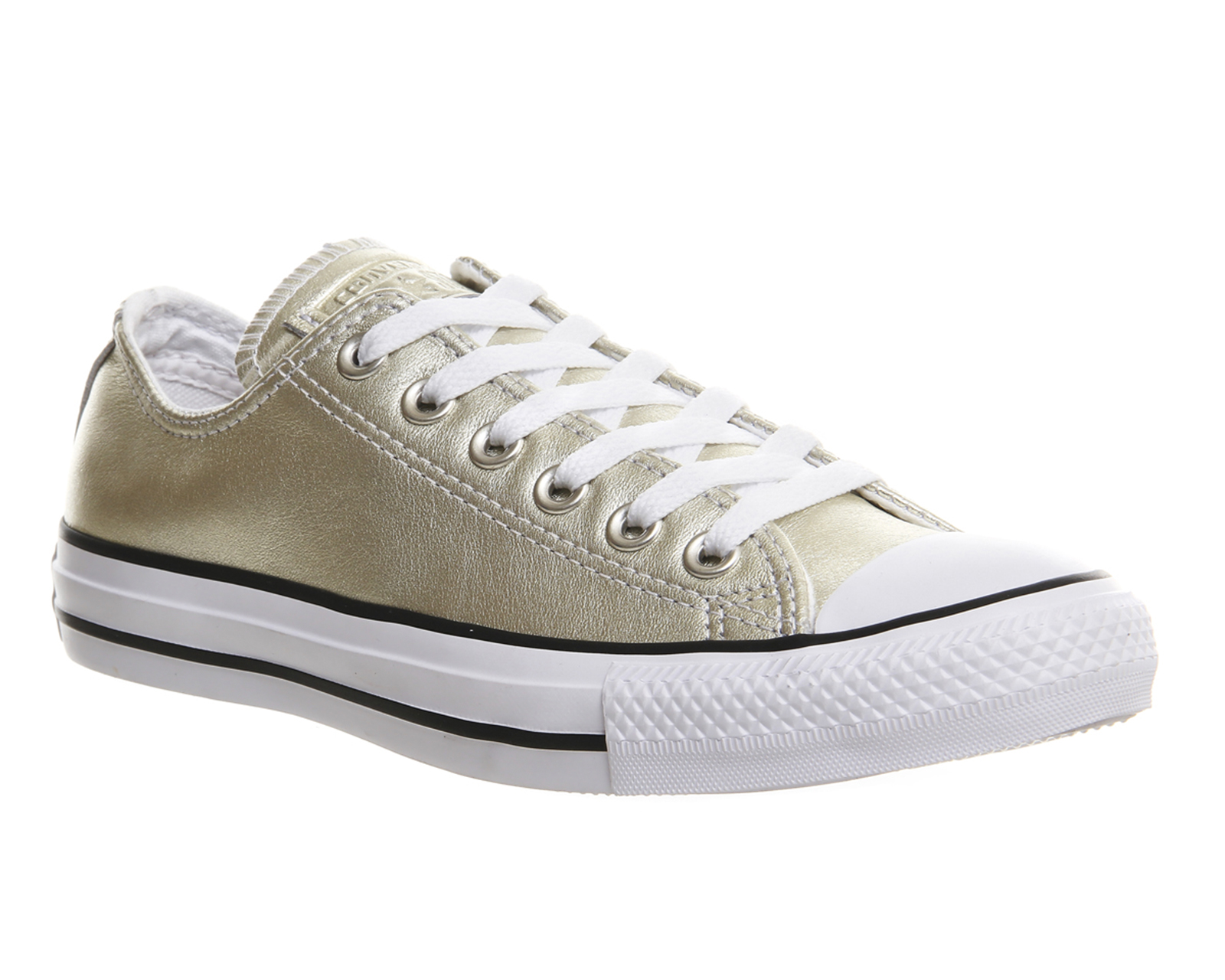 womens gold converse trainers 
