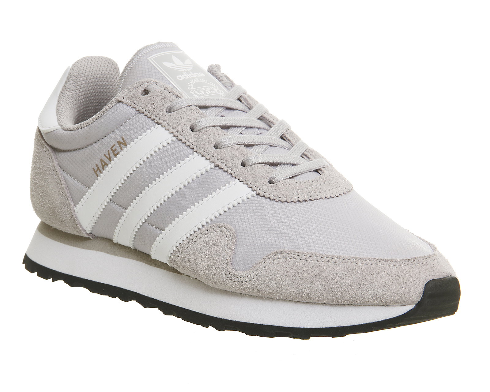 adidas Haven Lgh Solid Grey White - Hers trainers