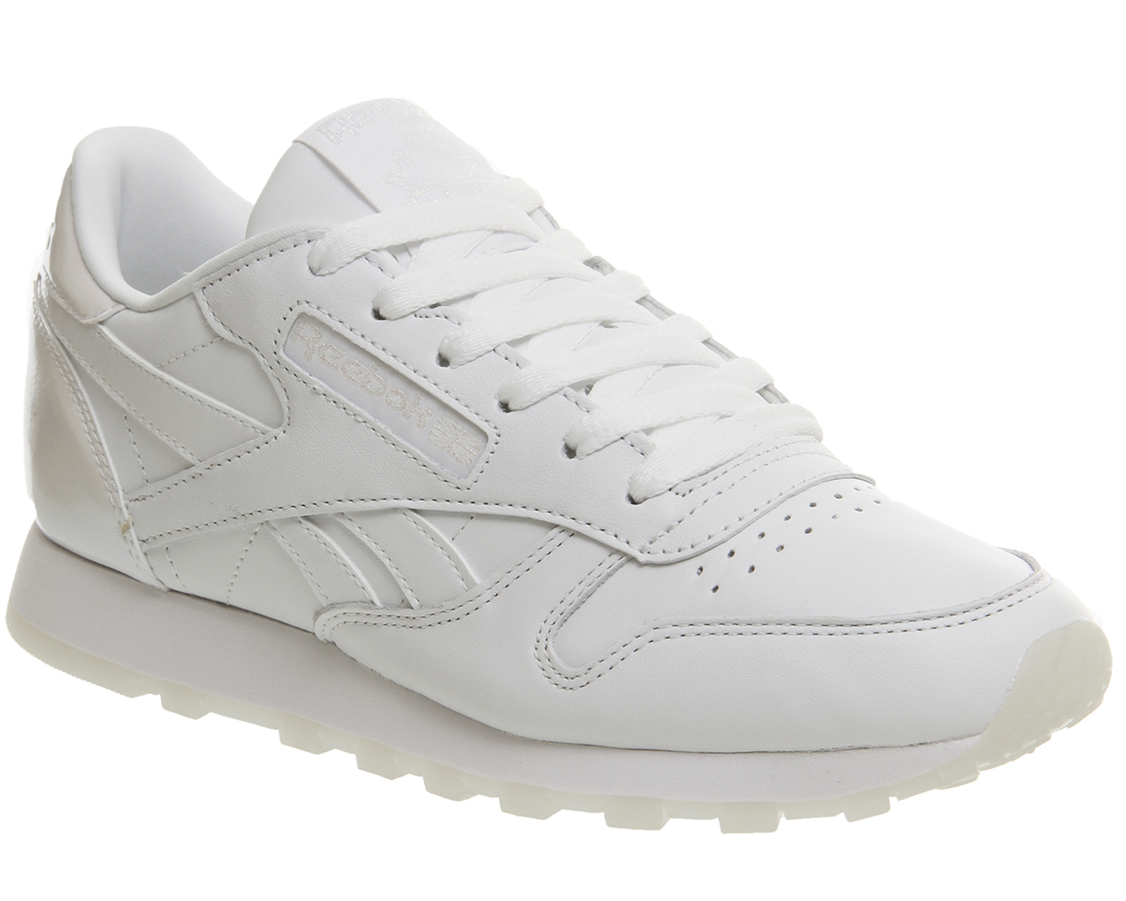 reebok cl leather trainers