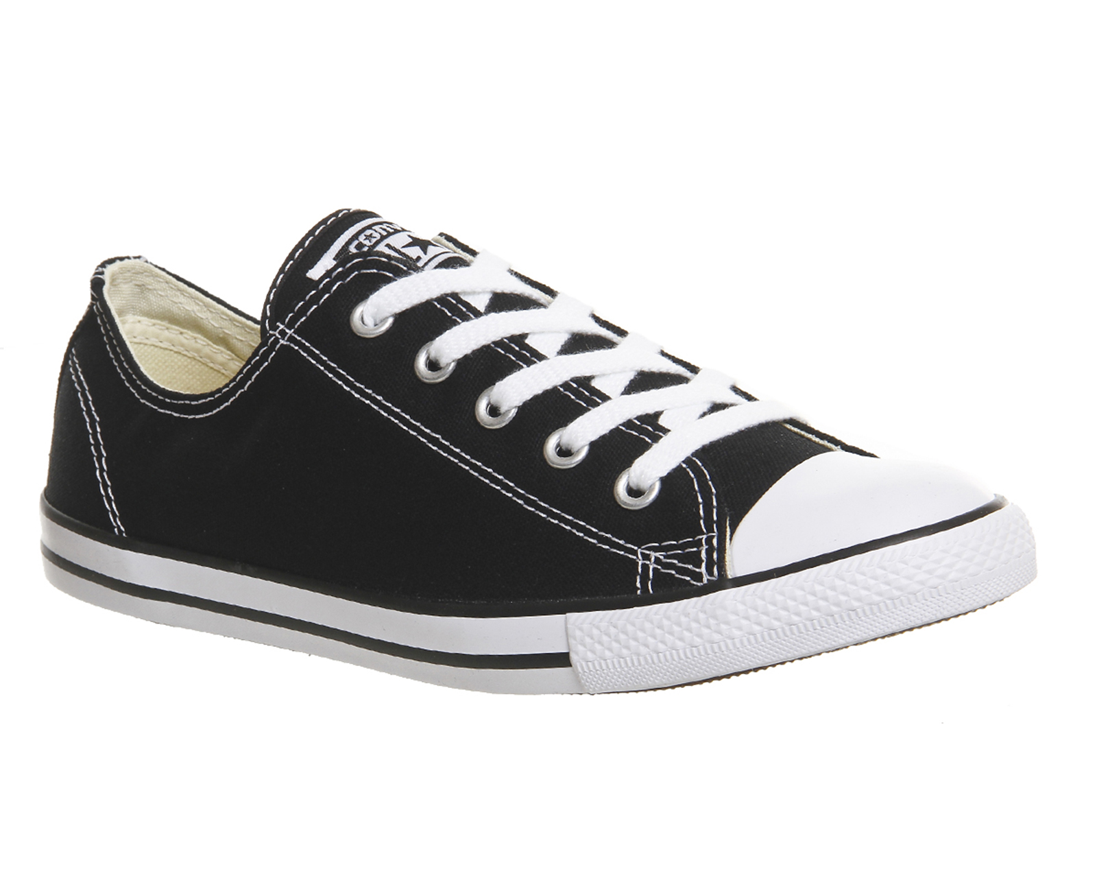 womens black and white converse