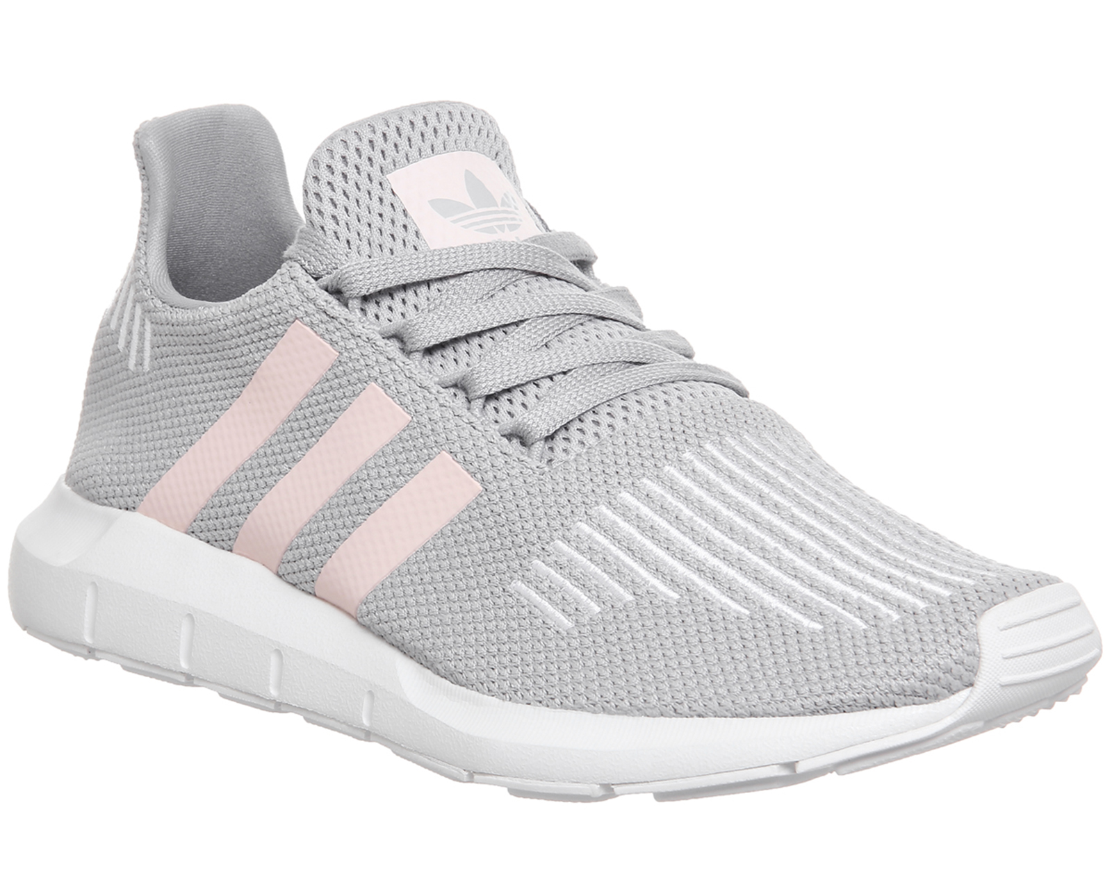 adidas swift run grey and pink