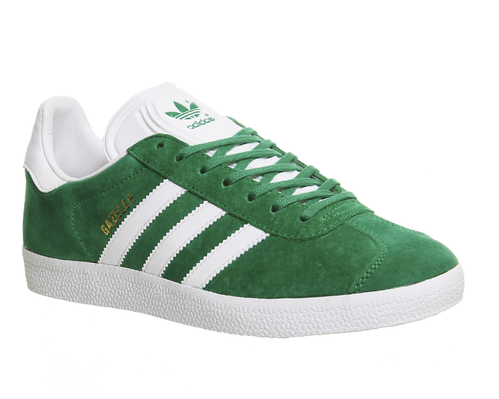 adidas Gazelle Green White - His trainers