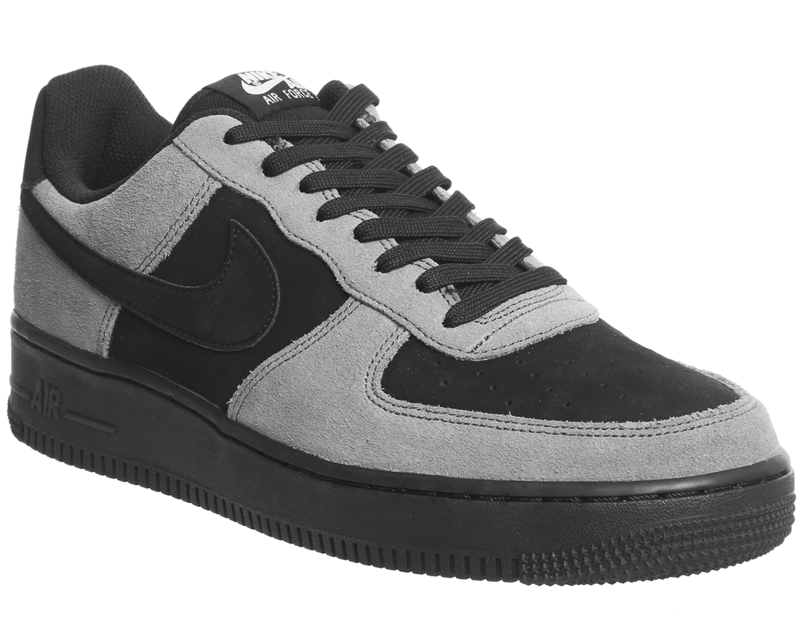 nike air force 1 black and gray