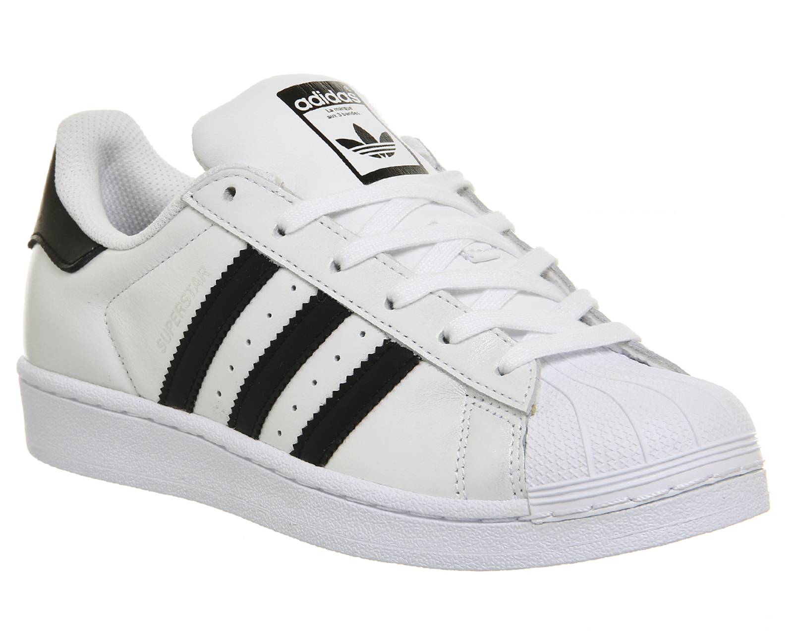 adidas Superstar 1 Pearlized White Black - Women's Trainers