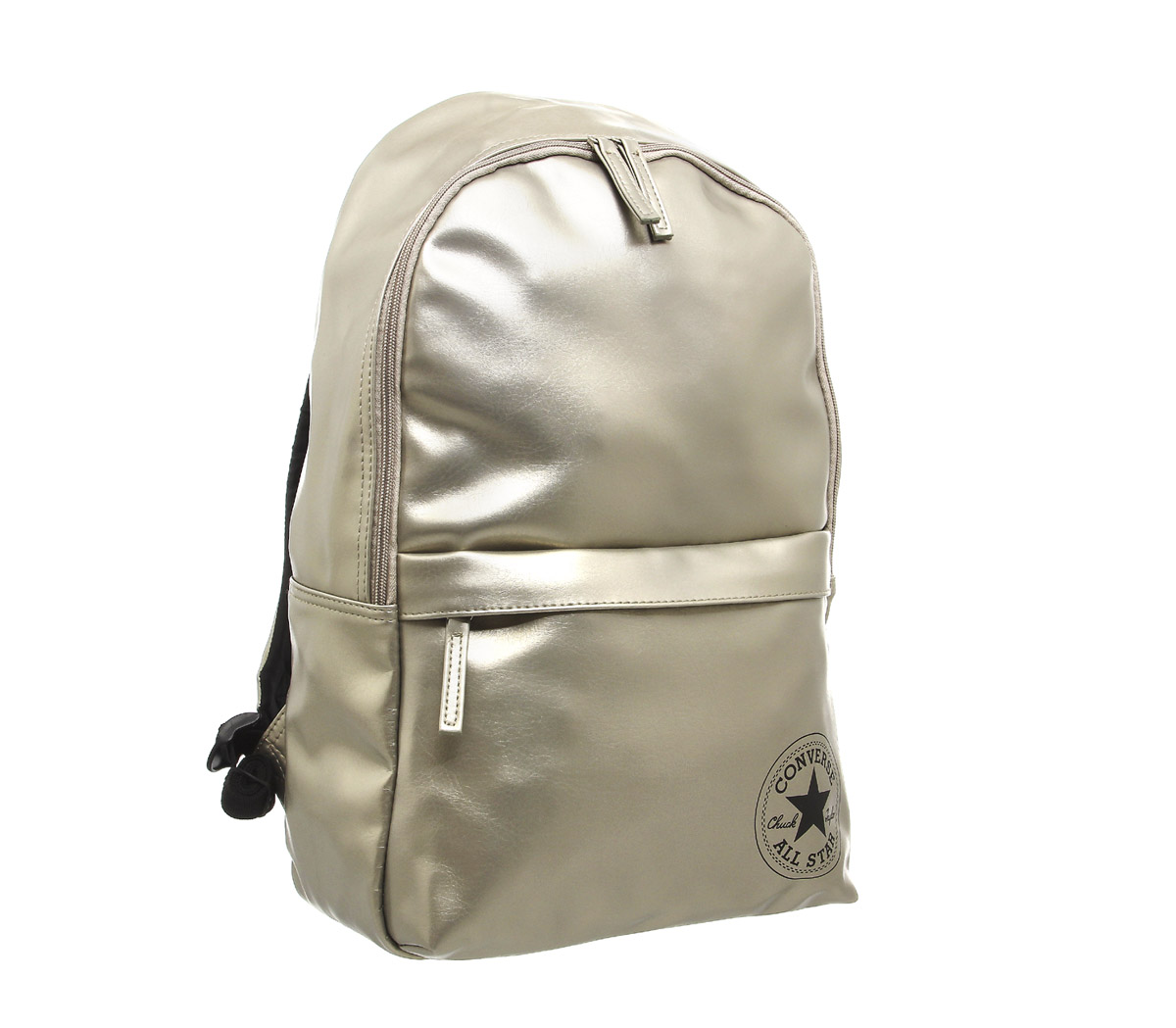 converse silver backpack