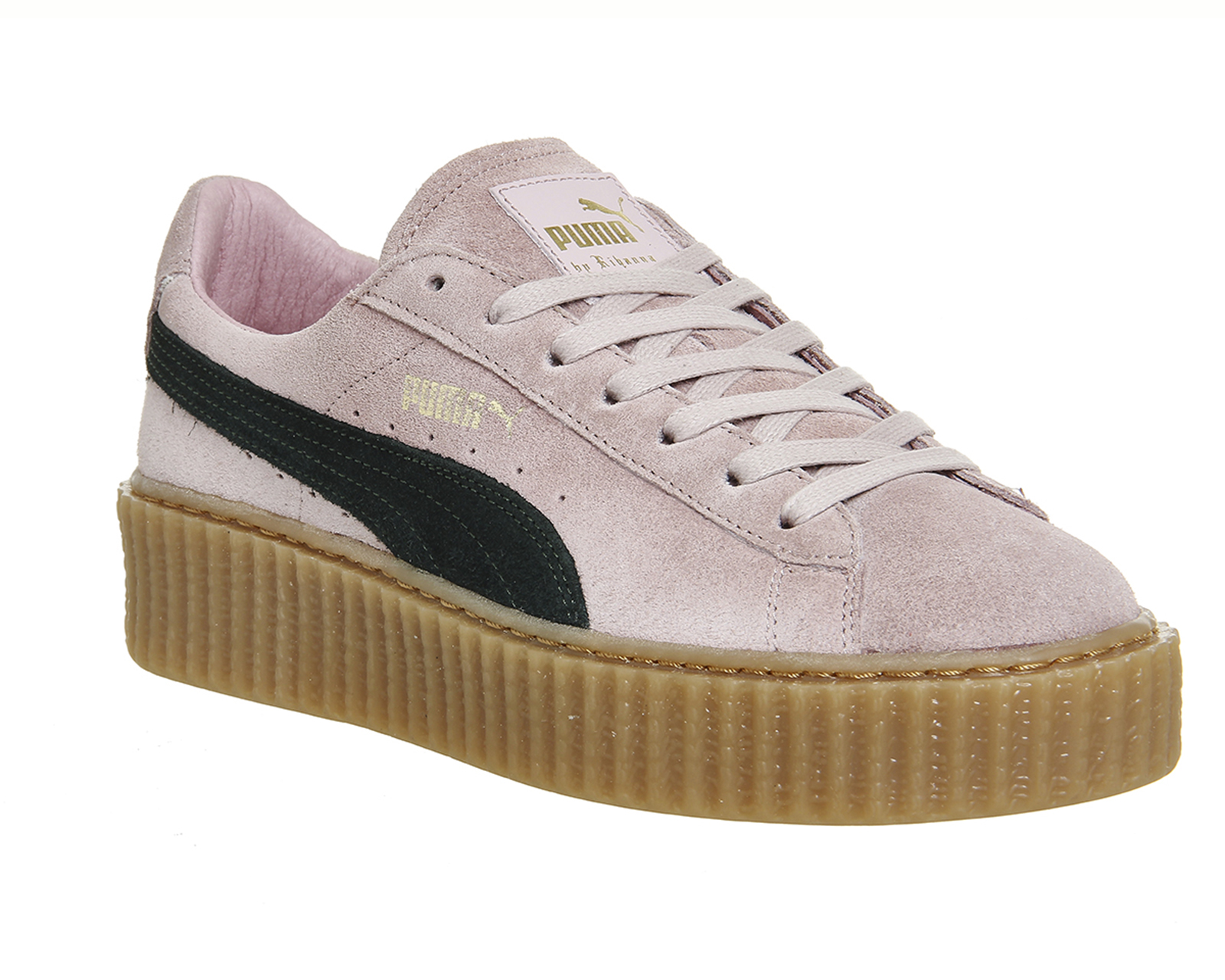 yellow and pink puma creepers